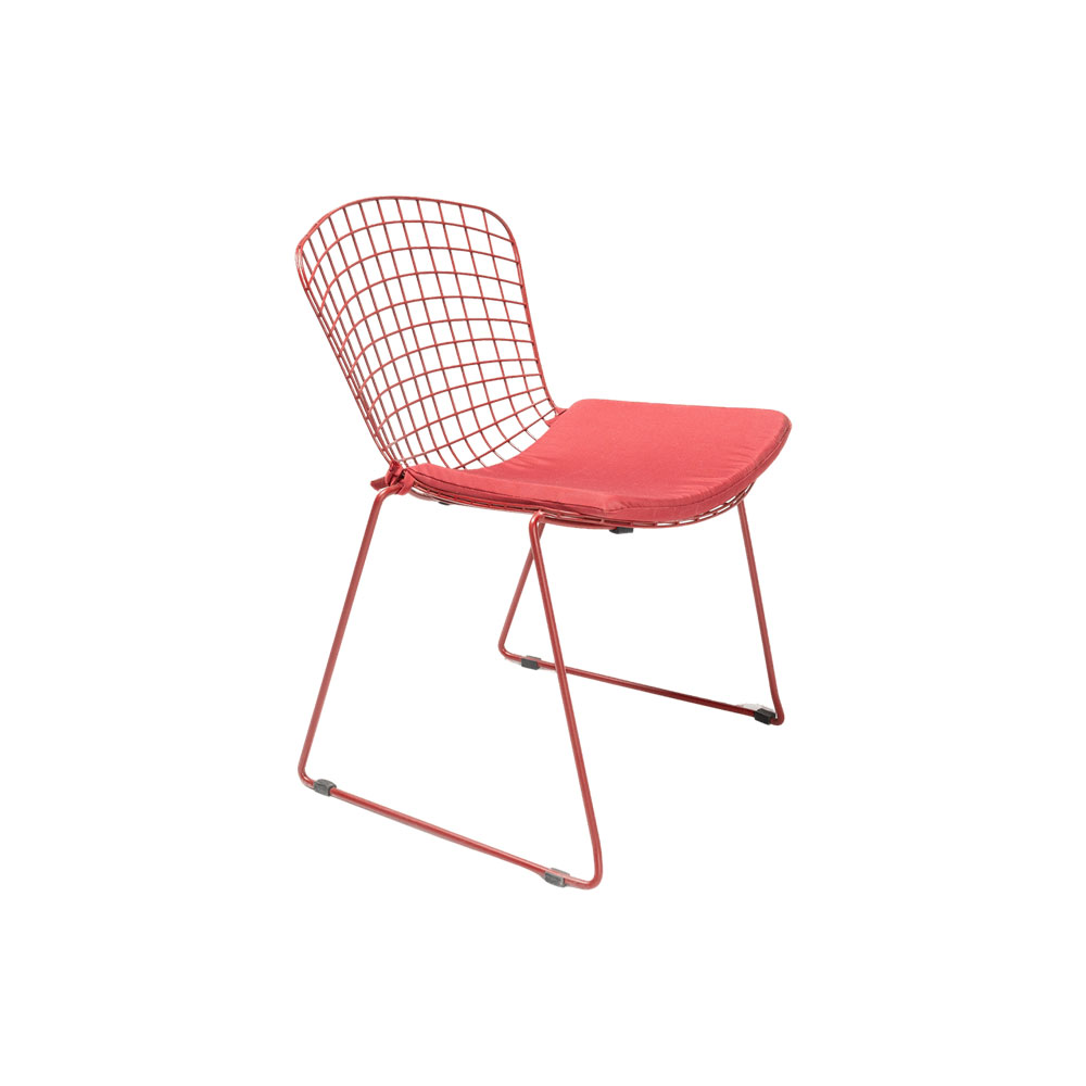 Red Iron Chair from Jouz Store Red Iron Chair from Jouz Store