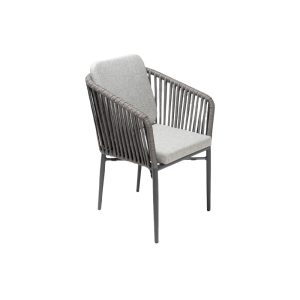 Aluminum Chair with Two Cushions