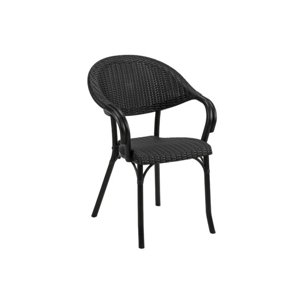 Black Plastic Chair, Strong and Elegant from Jouz Store