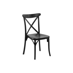 Elegant Plastic Chair in Various Colours from Jouz Store Black