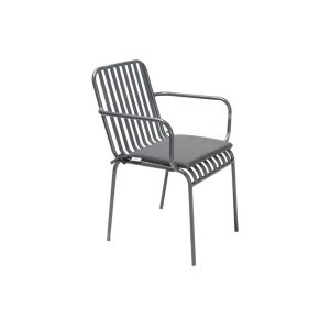 Iron Chair for Outdoor Spaces black